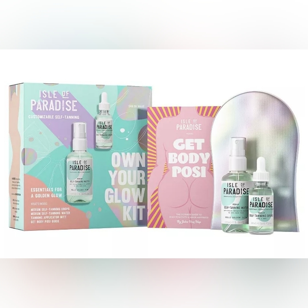 Isle of Paradise🏝 Own Your Glow Kit 🌞NEW IN BOX SEALED